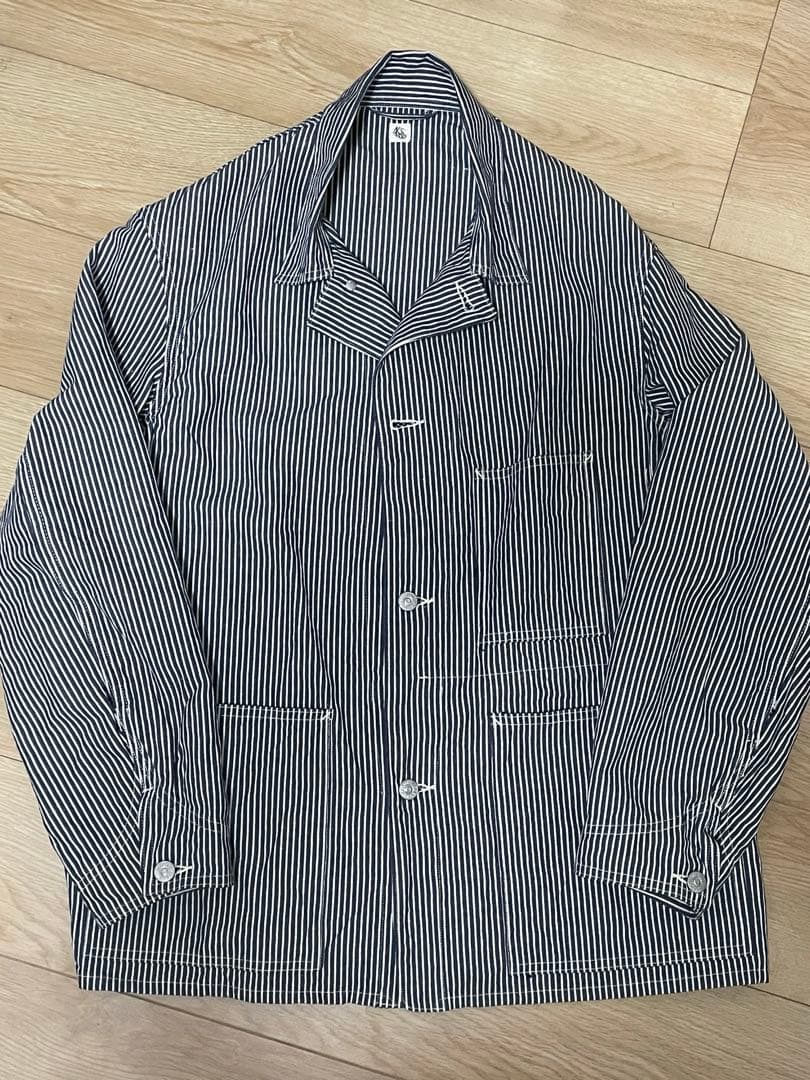 kaptain sunshineジャケット カバーオール ヒッコリー