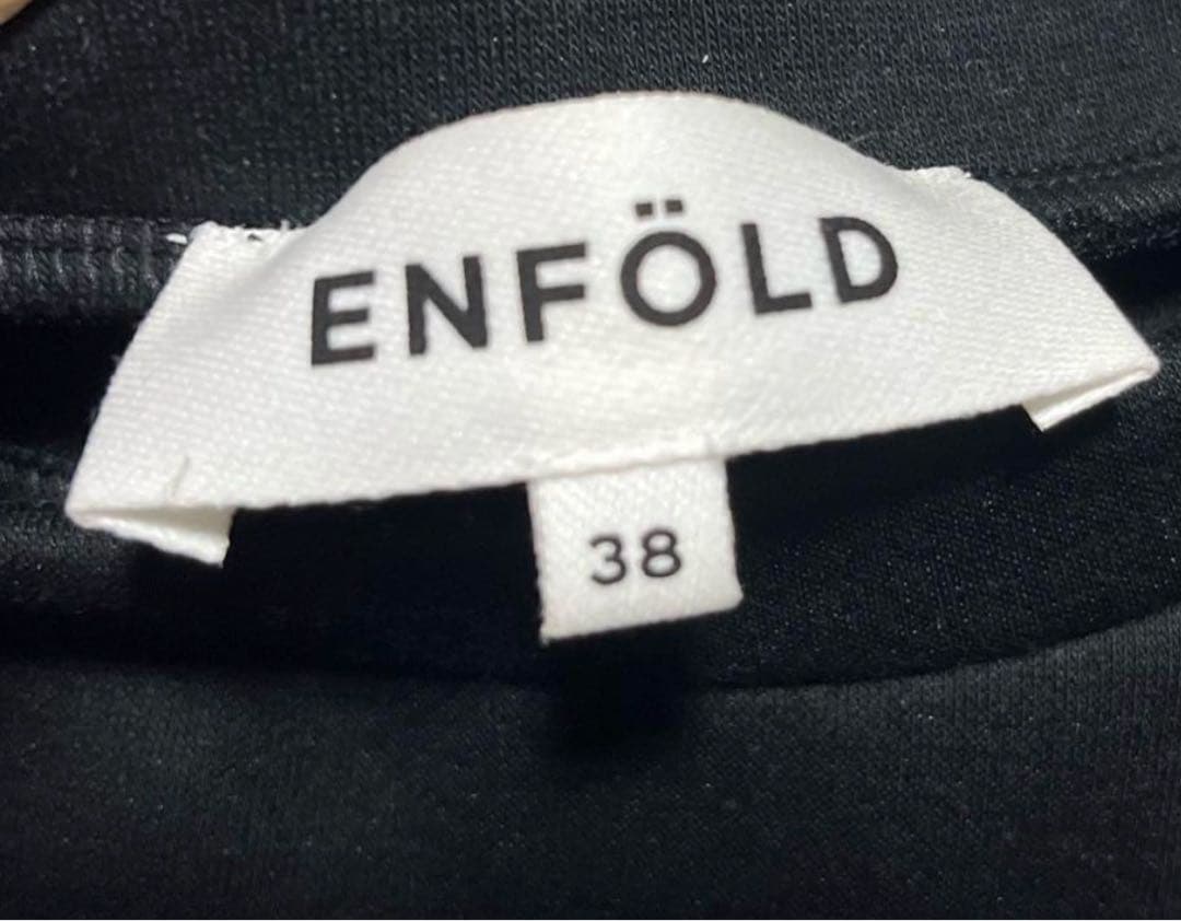 トップス ENFOLD ASYMMETRY- SLEEVE PULLIVER