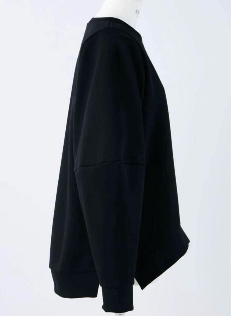 トップス ENFOLD ASYMMETRY- SLEEVE PULLIVER
