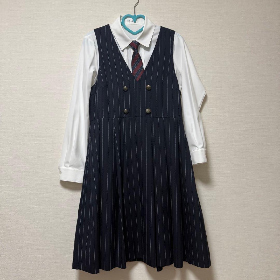 【ELLE EN NOIR】165cm学生服 ブレザーとスカートセット