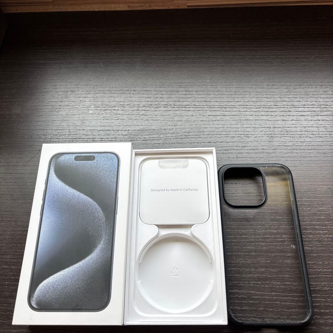 iPhone 15Pro ブルーチタニウム256GB