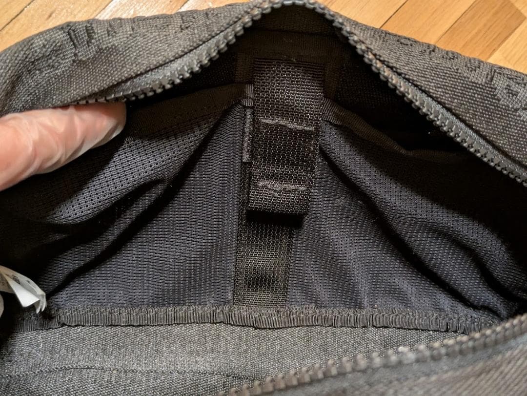 極美品 24AW Supreme Woven Large Pouch Black