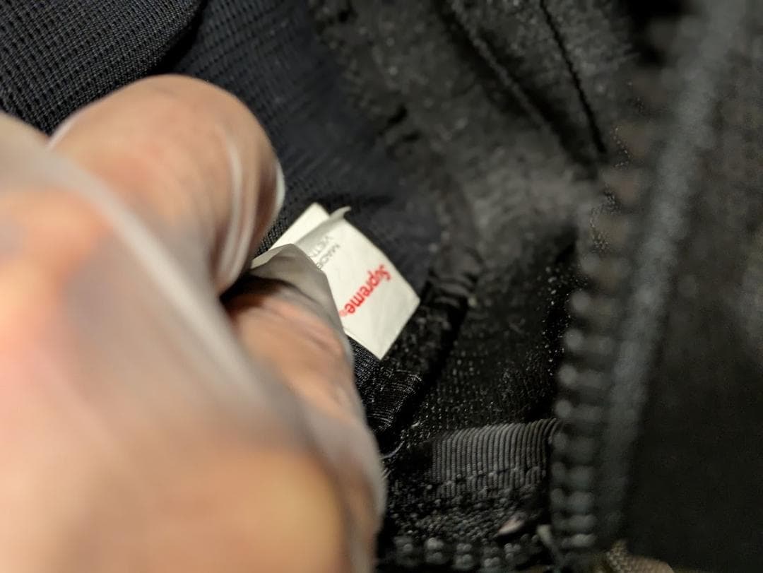 極美品 24AW Supreme Woven Large Pouch Black