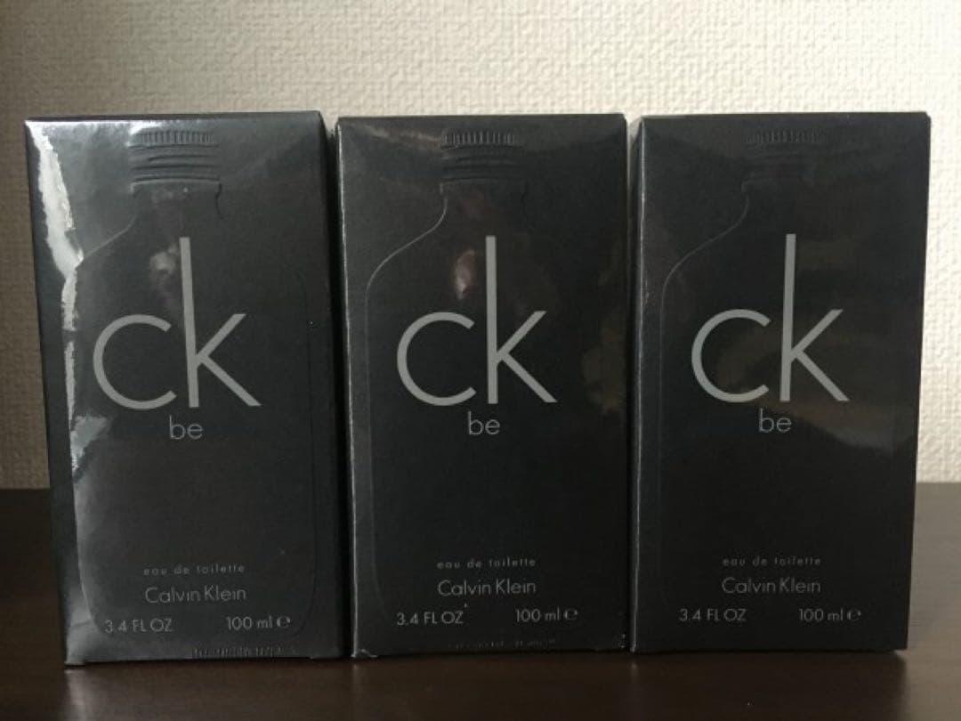 新品★カルバンクライン CK be 100ml ×3本セット★送料込！