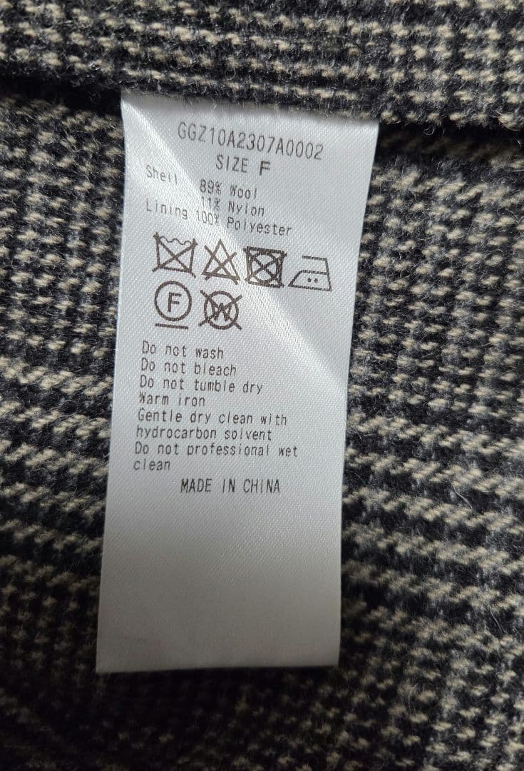 24AW オーバーダブルジャケット