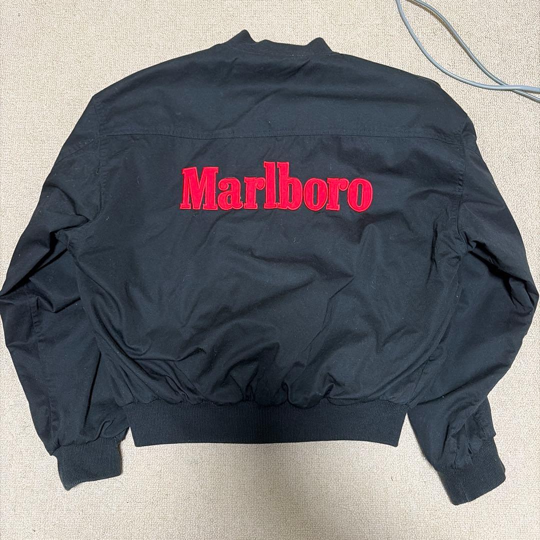 Marlboro MA-1ジャケット 黒