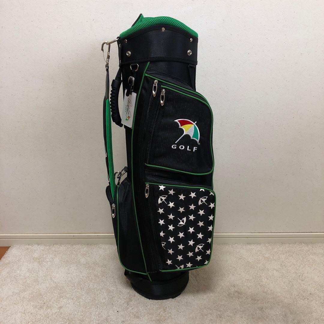 ほぼ未使用品❗️アーノルド・パーマー ゴルフキャディバッグ 軽量