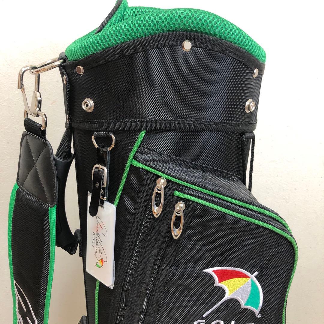 ほぼ未使用品❗️アーノルド・パーマー ゴルフキャディバッグ 軽量