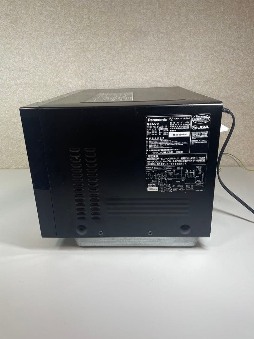Panasonic オーブンレンジ 2020年製 NE-FL221-K ブラック