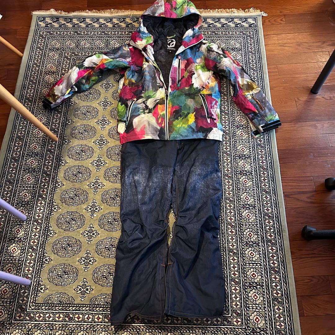 FOURNINES スノーボードウェア 上下セット Mサイズ