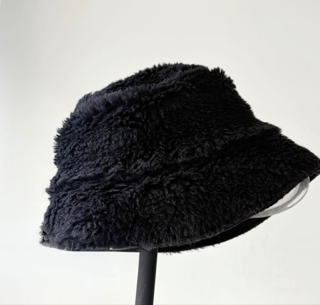 MaxMara マックスマーラ　テディベア　フィドゥーチャ　バケットハット 黒
