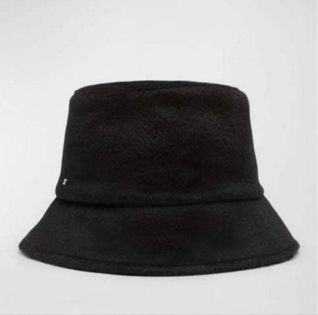 MaxMara マックスマーラ　テディベア　フィドゥーチャ　バケットハット 黒