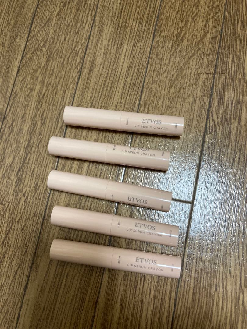 【未使用】ETVOS リップセラムクレヨン 限定品全5色セット