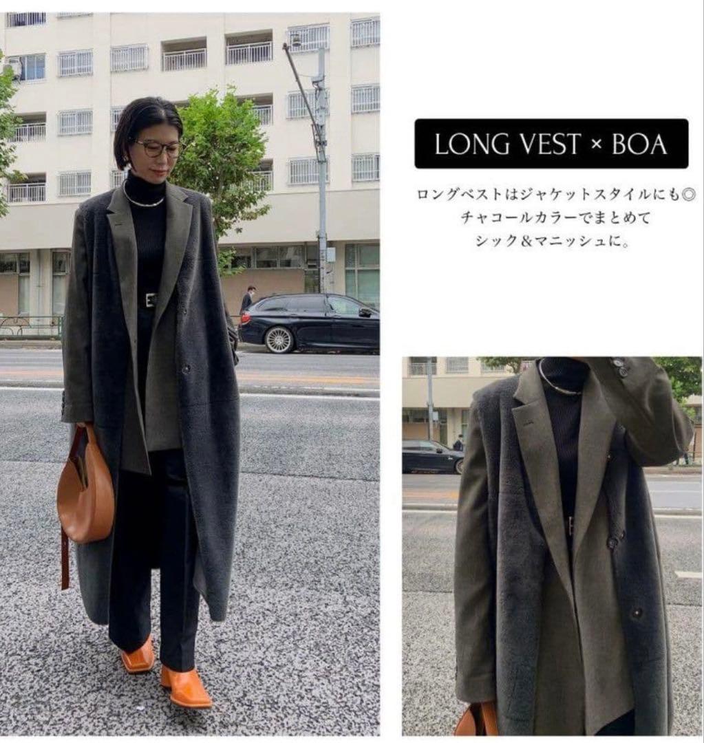 ジャケット・アウター AMERI Vintage MANY WAY USEFUL BOA COAT