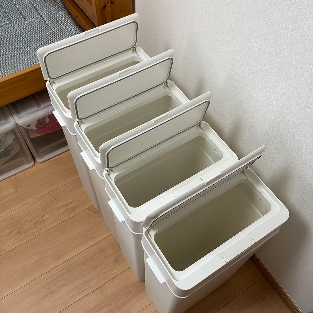 シールズ25 密閉　Like it ライクイット　ゴミ箱　25L ４個セット