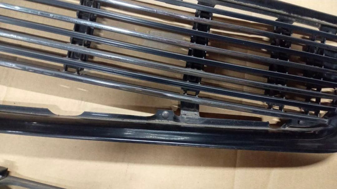 トヨタ　サクシード　ビレット　グリル　アンダーグリル　セット　モデリスタブラック