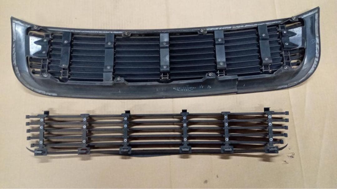 トヨタ　サクシード　ビレット　グリル　アンダーグリル　セット　モデリスタブラック