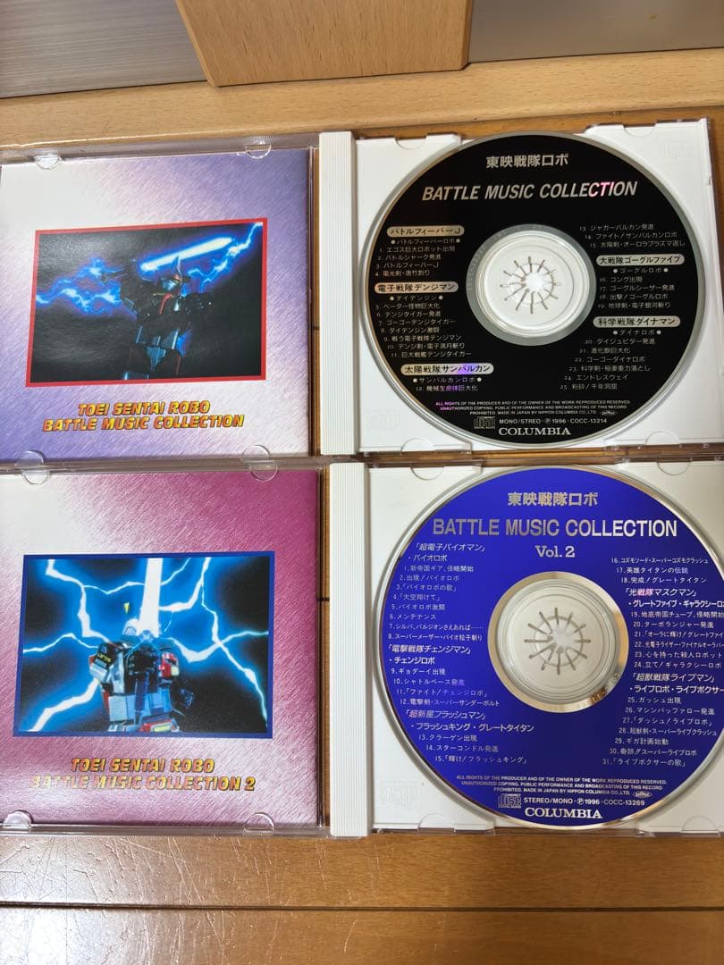 東映戦隊ロボ バトルミュージック コレクション　CD