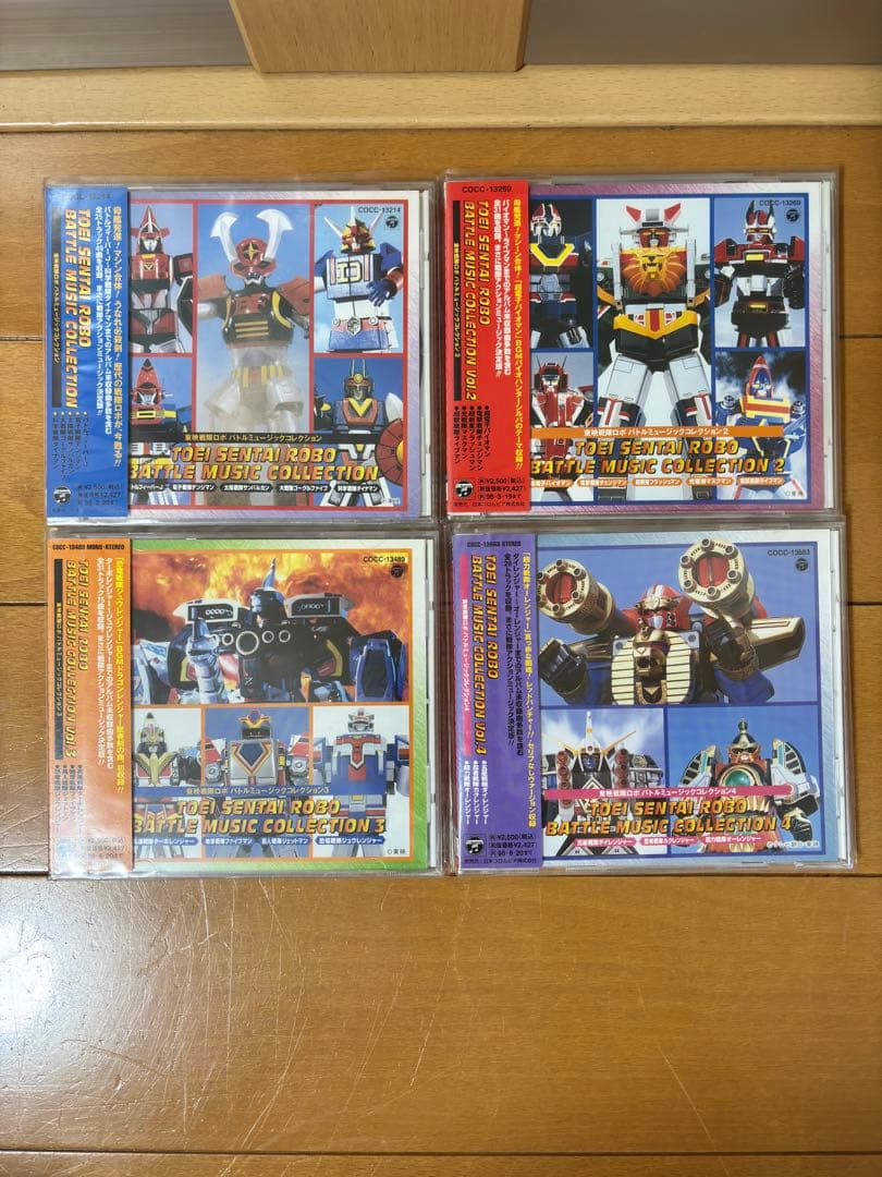 東映戦隊ロボ バトルミュージック コレクション　CD