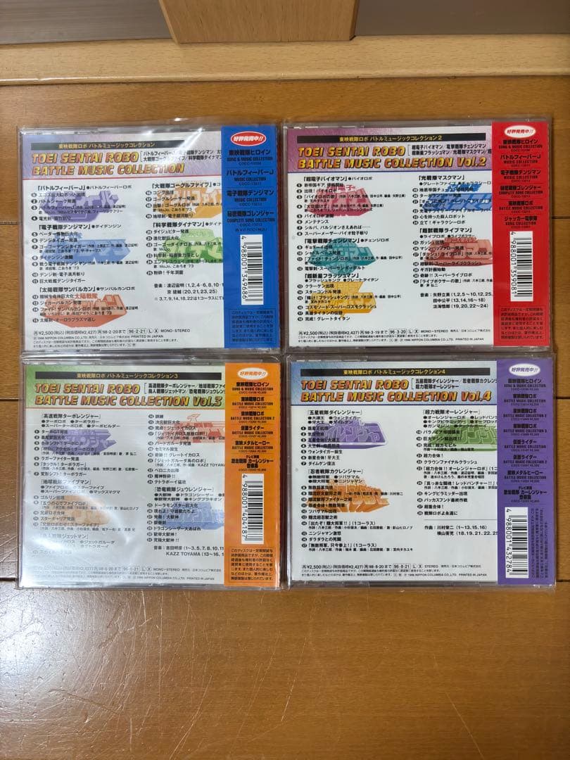 東映戦隊ロボ バトルミュージック コレクション　CD