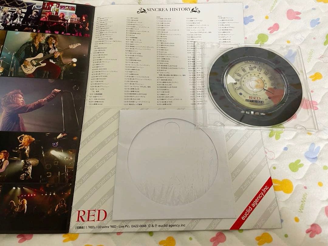 SINCREA ヴィジュアル系 V系 CD DVD サイン ブロマイド チェキ