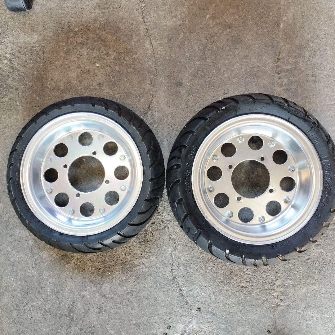 ホンダ モンキー 社外アルミホイール前後セット 中古品