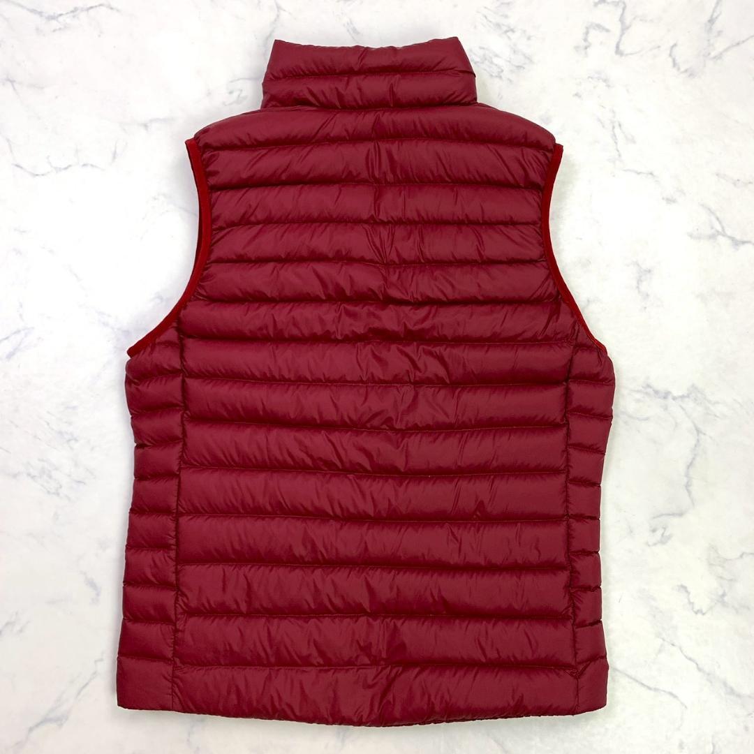 美品★22年モデル パタゴニア ダウンセーター ベスト レッド メンズ　D929