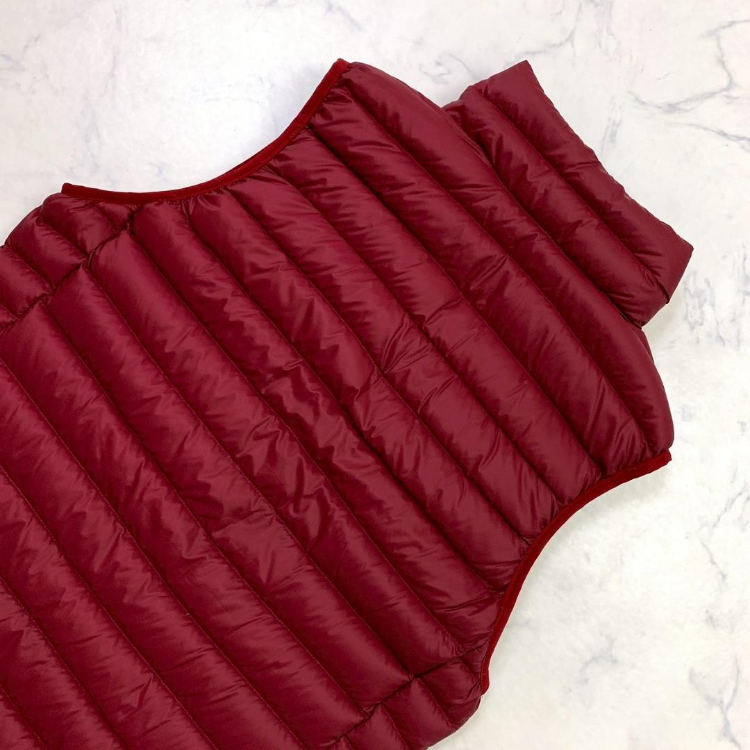 美品★22年モデル パタゴニア ダウンセーター ベスト レッド メンズ　D929