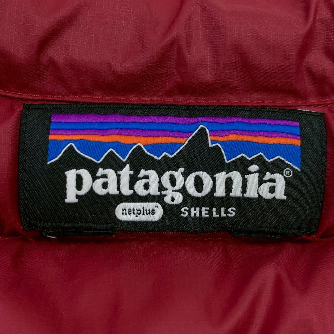 美品★22年モデル パタゴニア ダウンセーター ベスト レッド メンズ　D929
