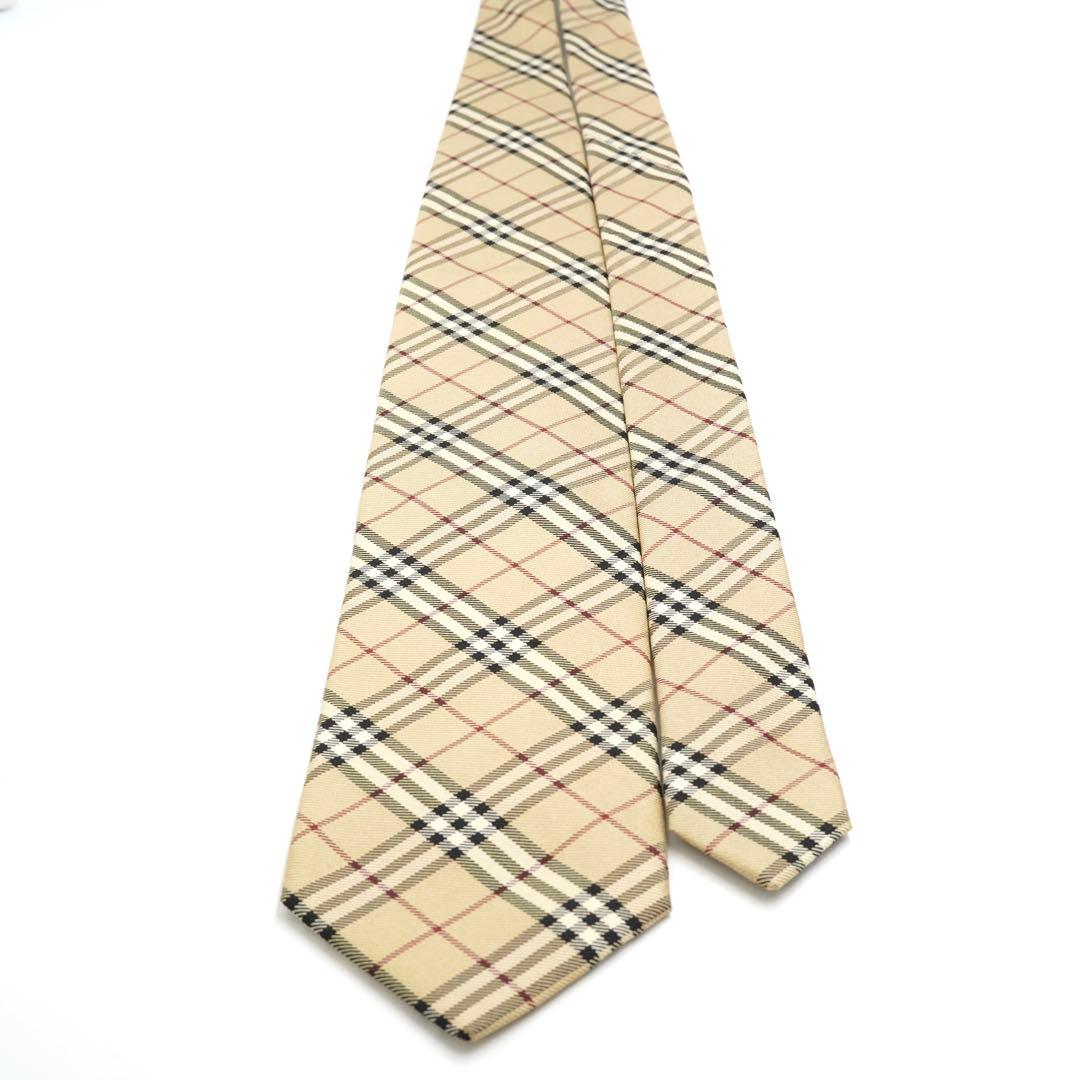 ✨専用✨　BURBERRY ノバチェック　ネクタイ ベージュ