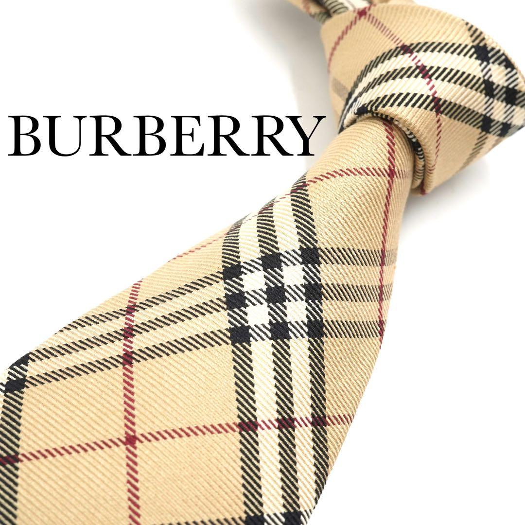 ✨専用✨　BURBERRY ノバチェック　ネクタイ ベージュ