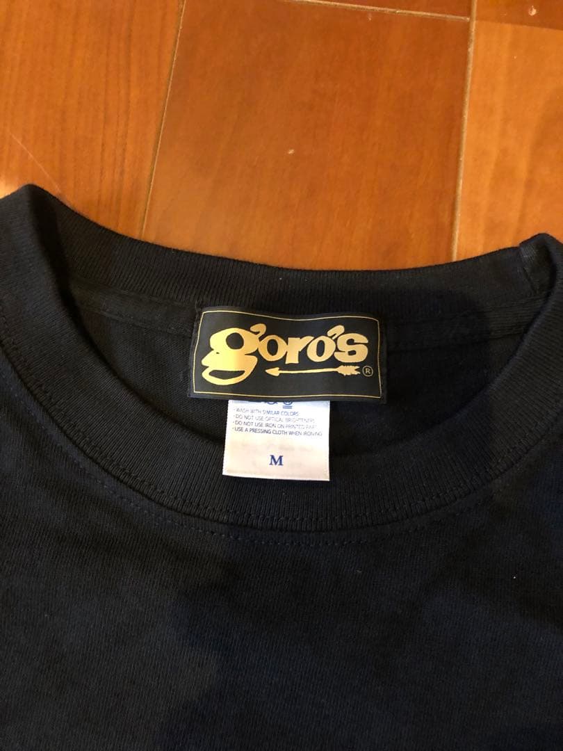 ゴローズ tシャツ ロンT 黒　M ブラック
