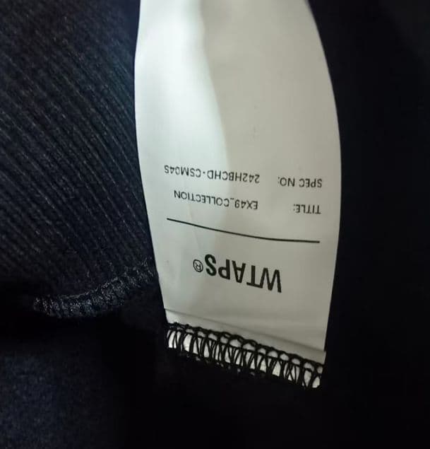 WTAPS×Champion Academy ロゴ パーカー M