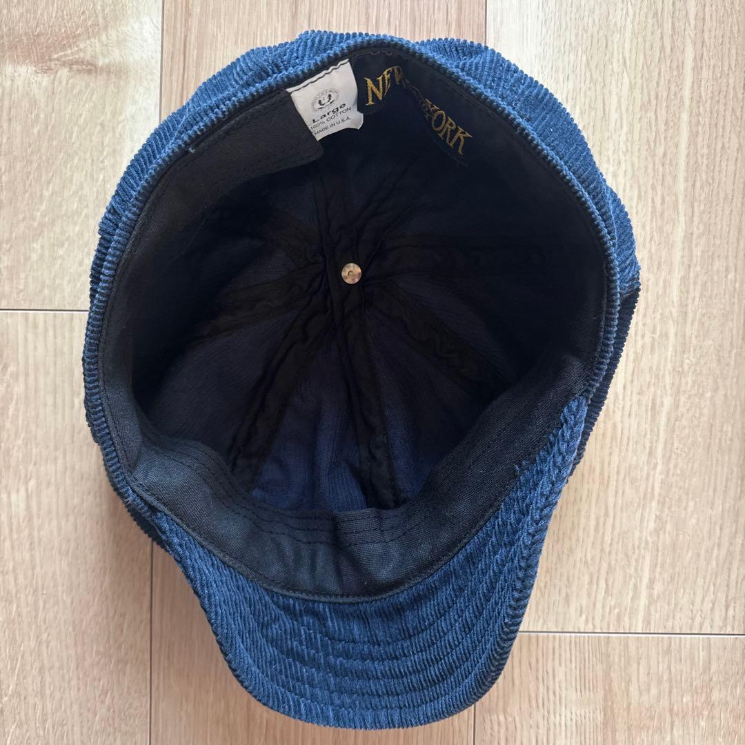 NEW YORK HATニューヨークハットコーデュロイキャスケット2色　USA