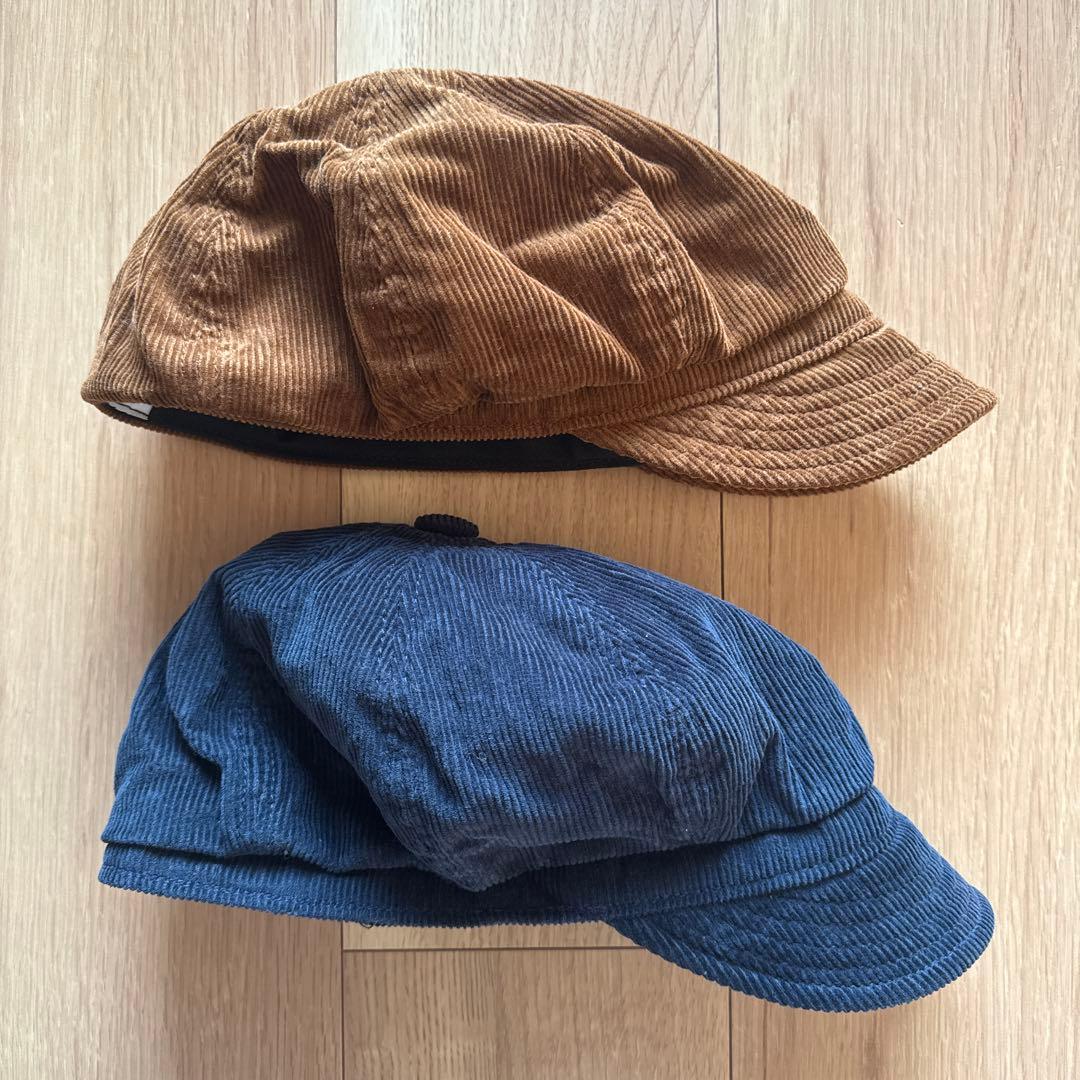 NEW YORK HATニューヨークハットコーデュロイキャスケット2色　USA