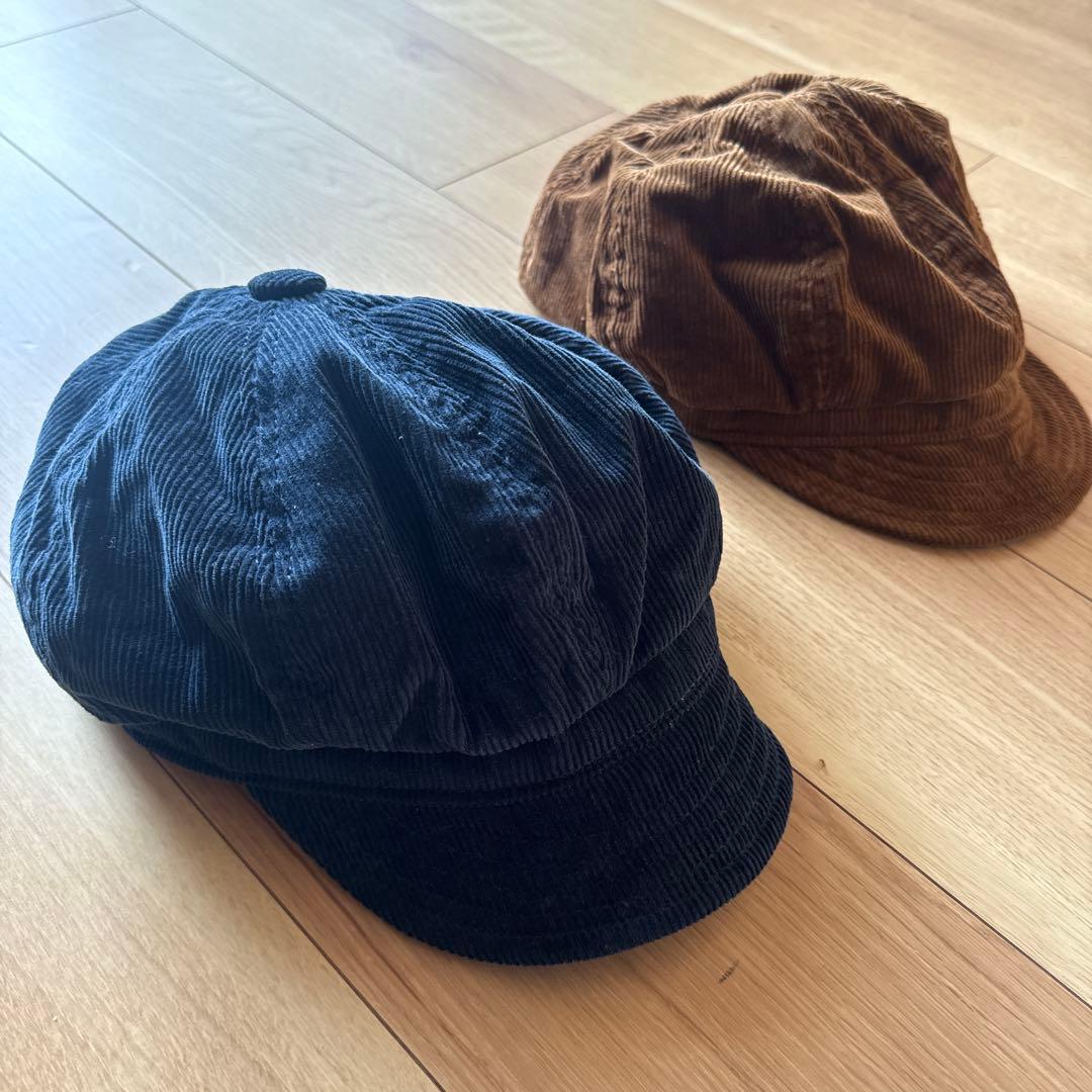 NEW YORK HATニューヨークハットコーデュロイキャスケット2色　USA