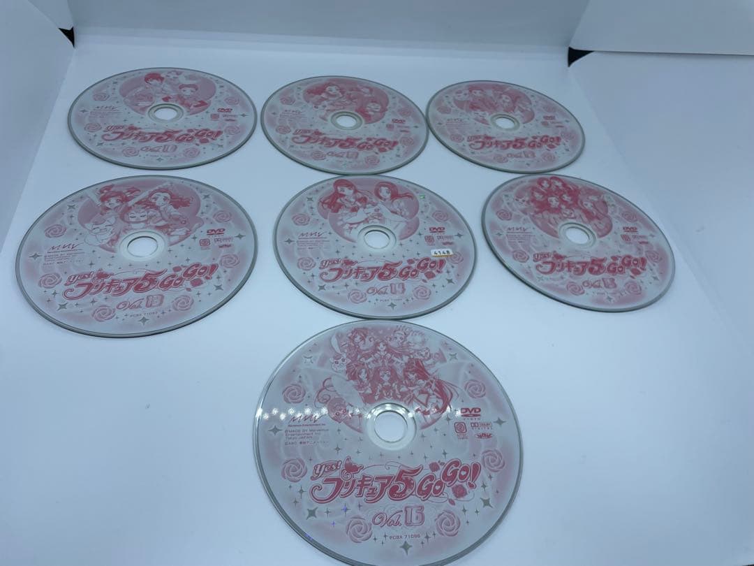 yes！プリキュア 5、GO!GO! (1・2期)全32巻レンタルアップDVD