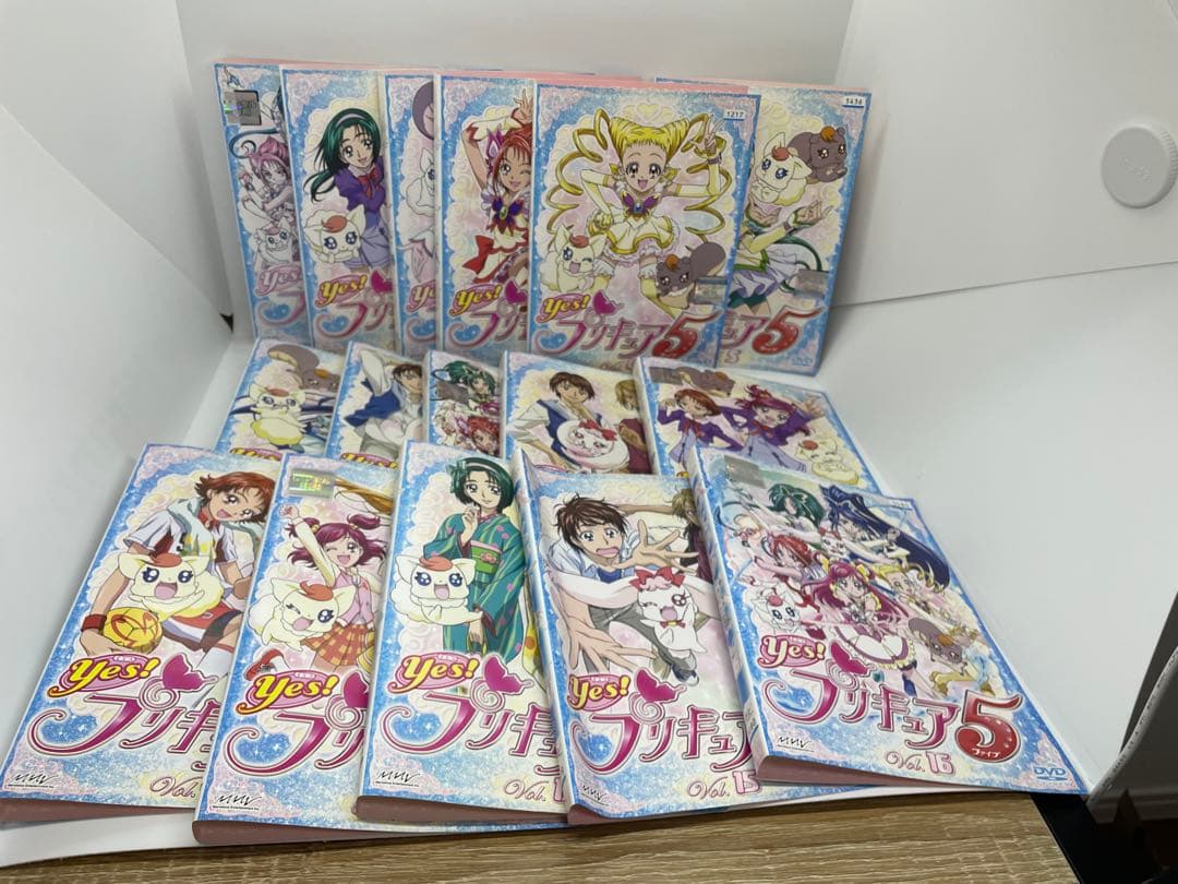 yes！プリキュア 5、GO!GO! (1・2期)全32巻レンタルアップDVD