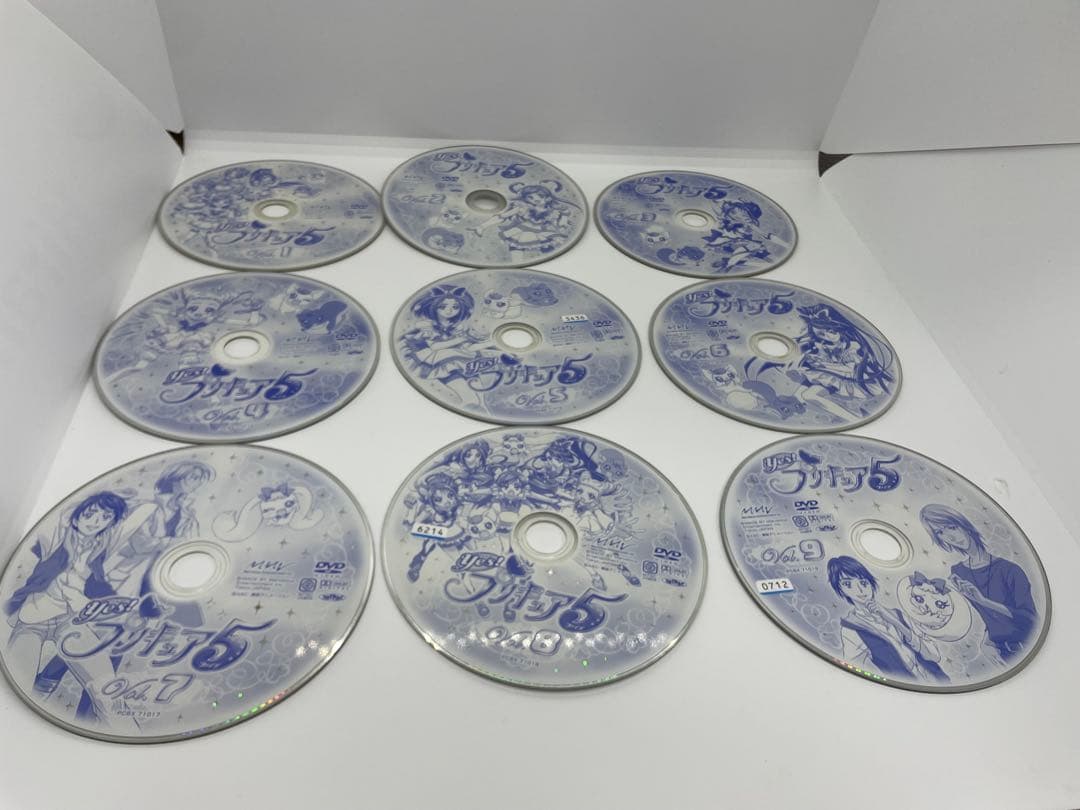 yes！プリキュア 5、GO!GO! (1・2期)全32巻レンタルアップDVD