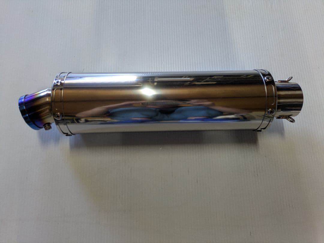 未使用 GSX-R125 マフラー ステンレス カスタム パーツ