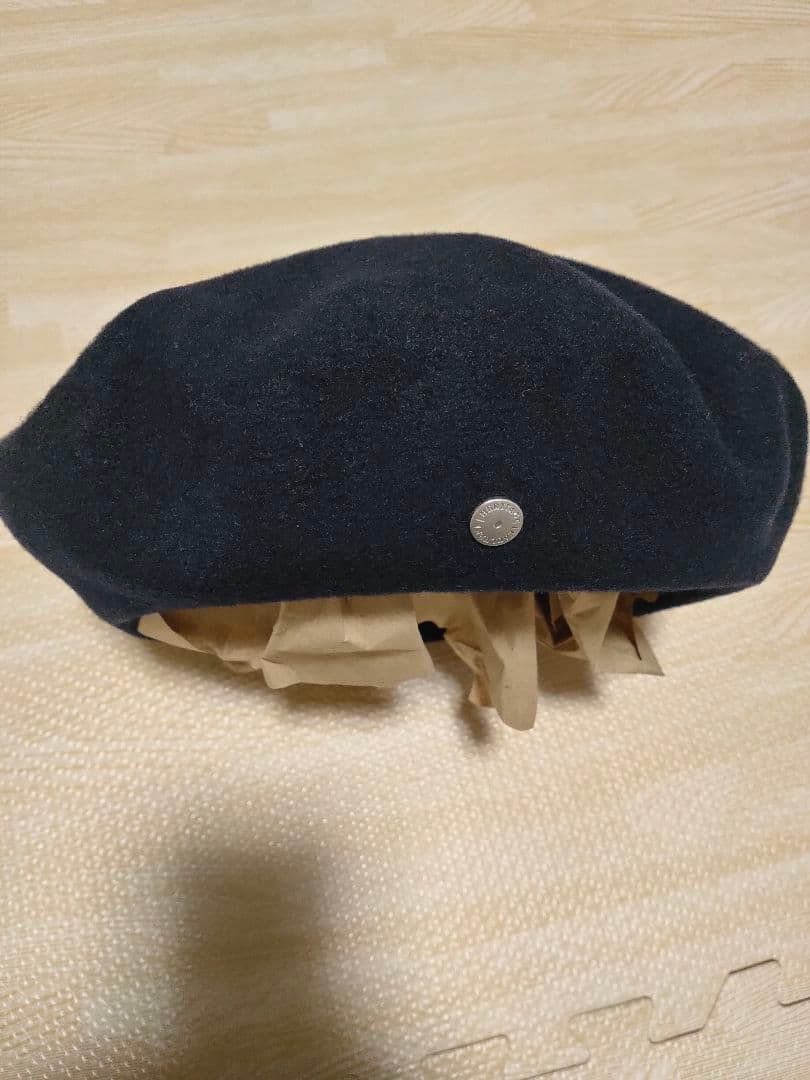 LAULHERE ロレール メンズ ベレー帽 58cm ウール 紺 新品