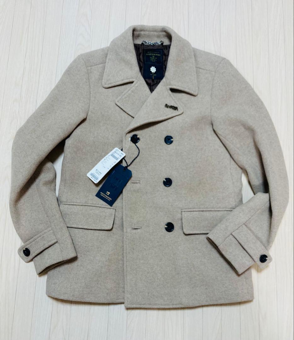 新品！SCOTCH&SODA スコッチ&ソーダ ピーコート M 定価37000円