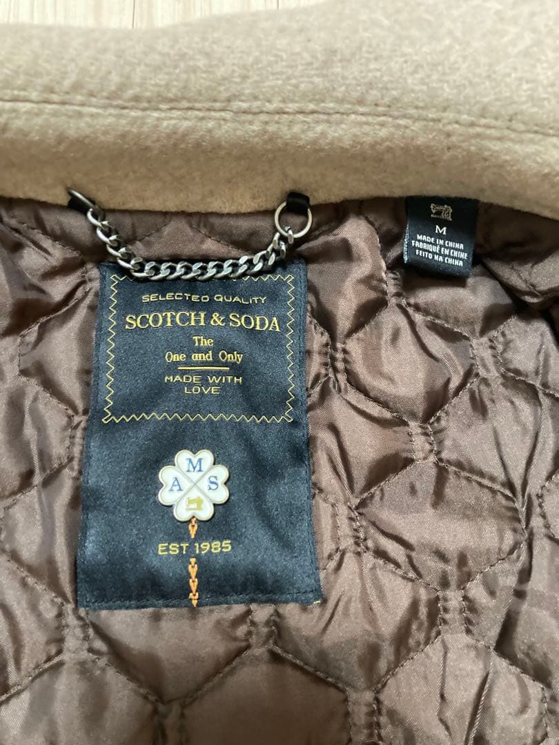 新品！SCOTCH&SODA スコッチ&ソーダ ピーコート M 定価37000円