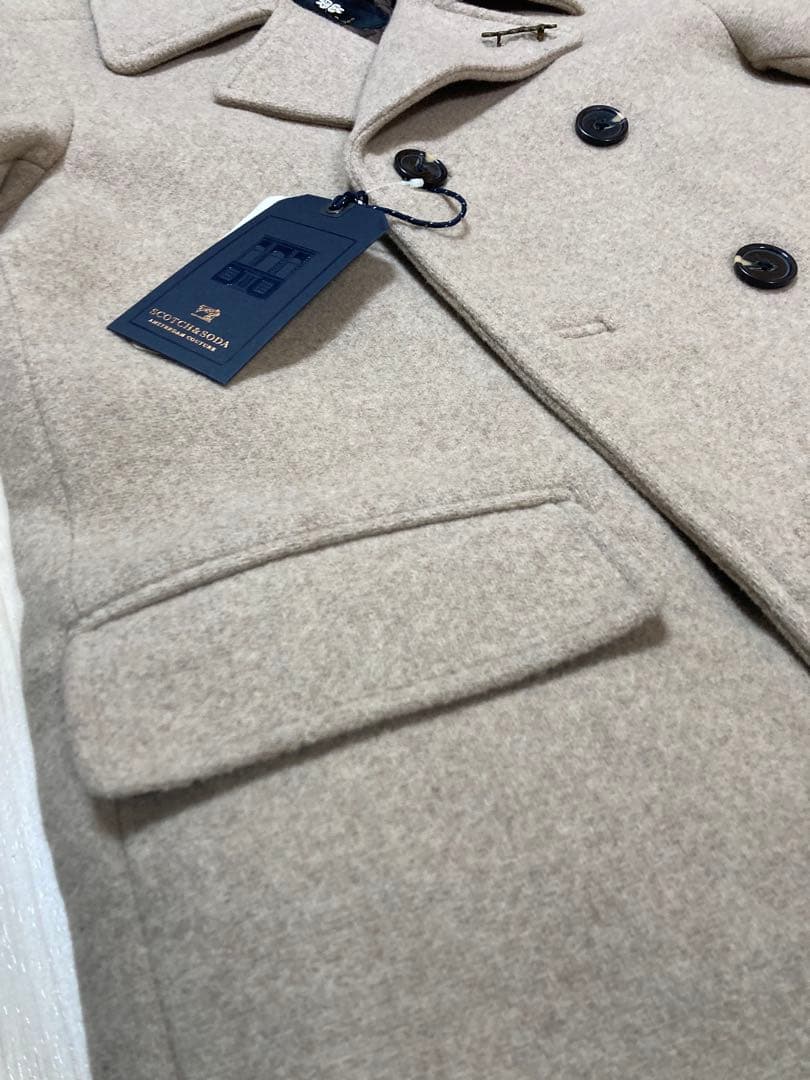 新品！SCOTCH&SODA スコッチ&ソーダ ピーコート M 定価37000円