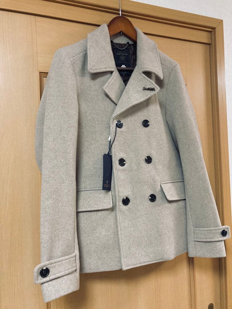 新品！SCOTCH&SODA スコッチ&ソーダ ピーコート M 定価37000円