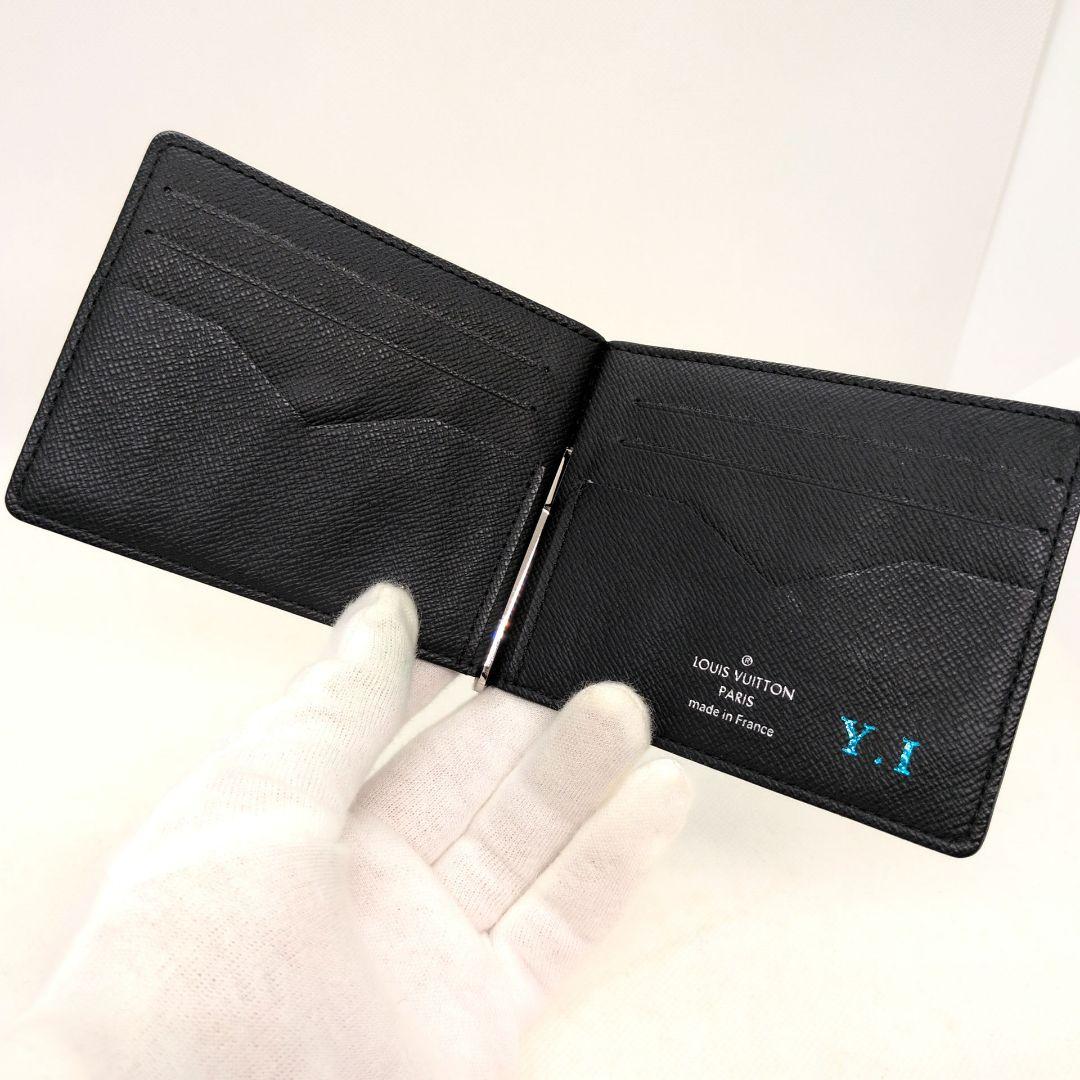 【美品】ルイヴィトン　ポルトフォイユ　パンス　タイガ　マネークリップ　62978