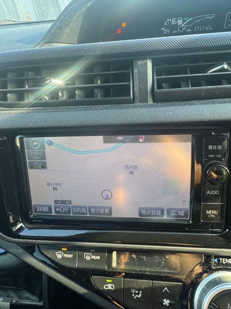 トヨタ NSZN-W64T カーナビ　7インチ