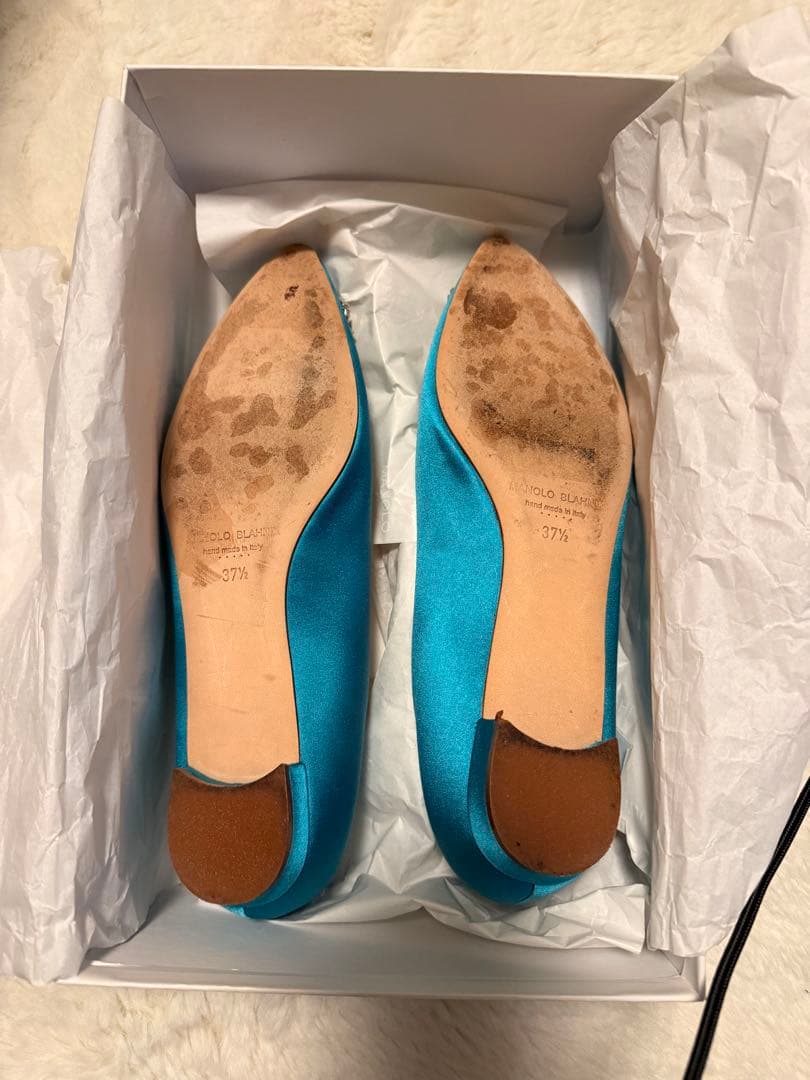 靴 Manolo blahnik hangisi flat 37.5