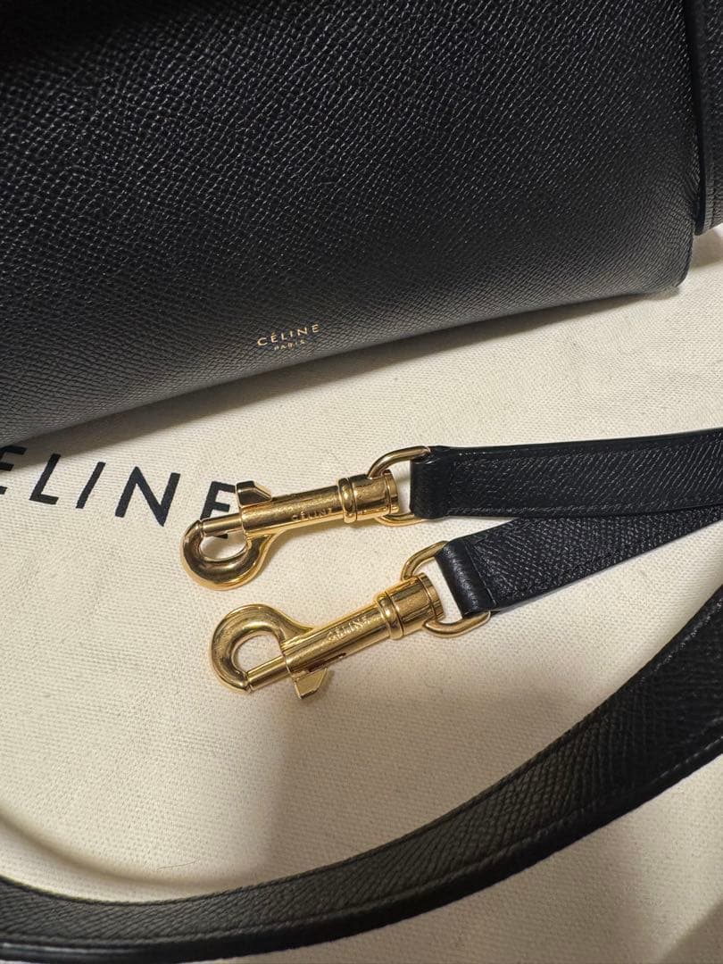CELINE セリーヌ ベルトバッグMICRO BELT BAG マイクロ 黒