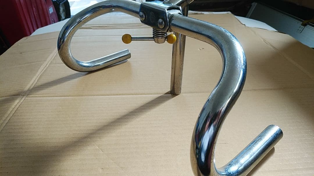 最終値引き。昭和レトロ　当時物丸石サイクル折りたたみハンドル？